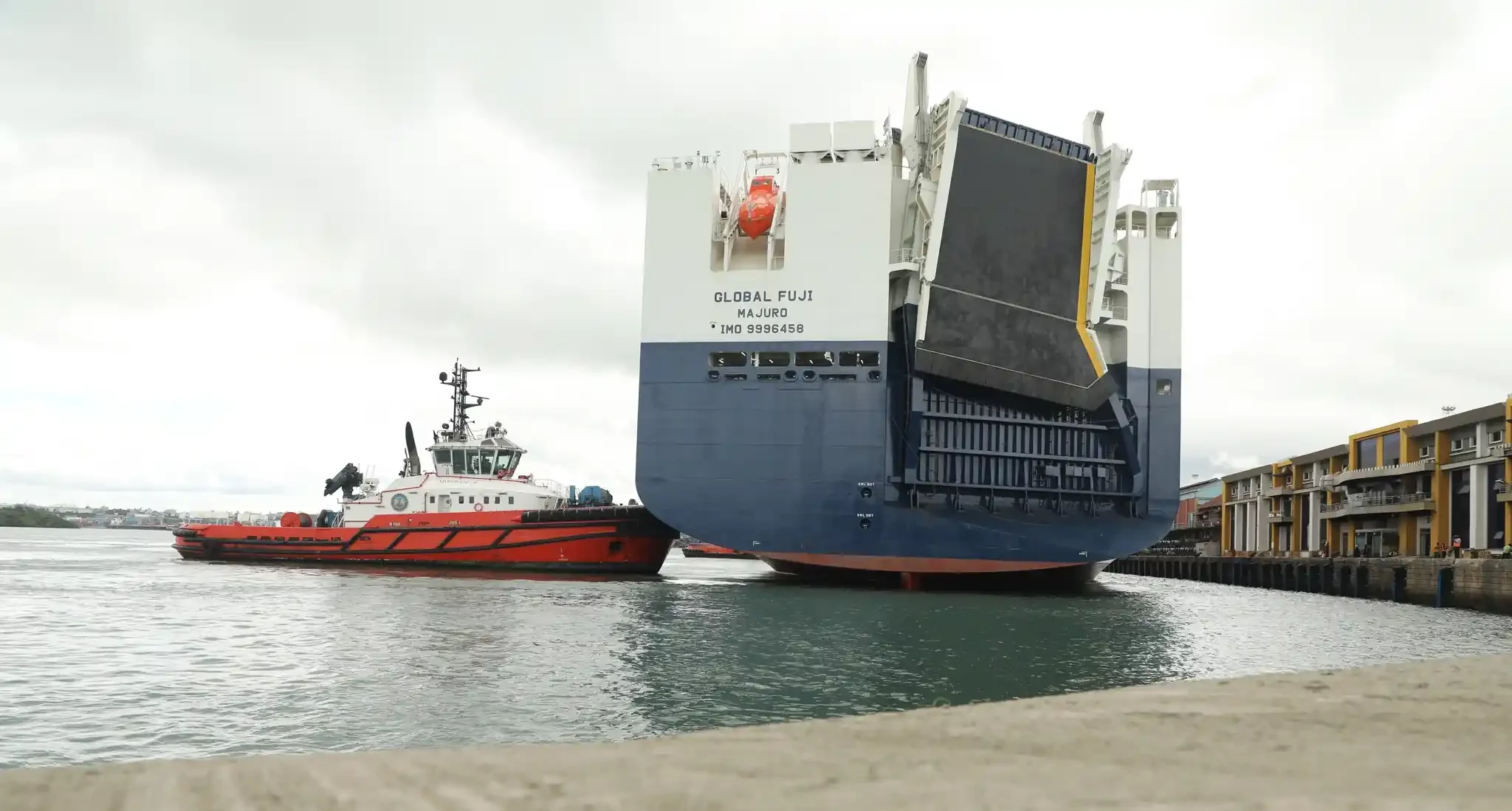 MV Global Fuji in Kenya