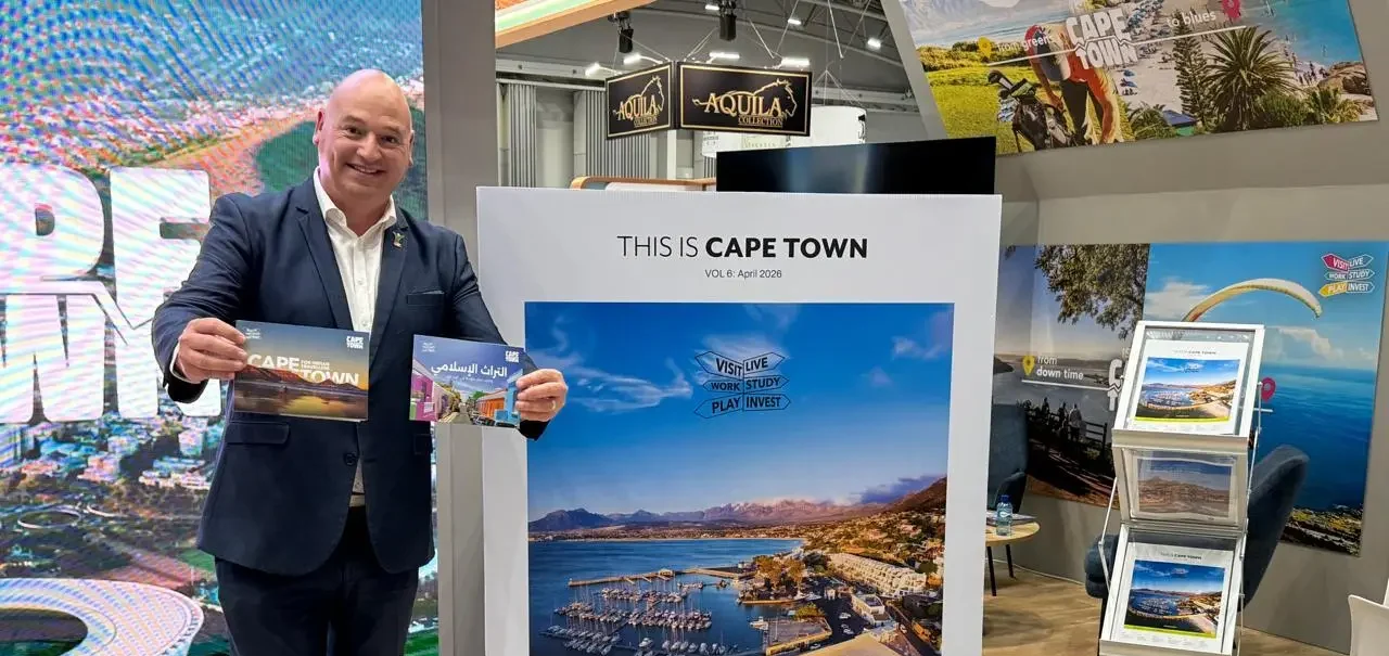 Alderman James Vos at WTM Africa 2026 in Cape Town
