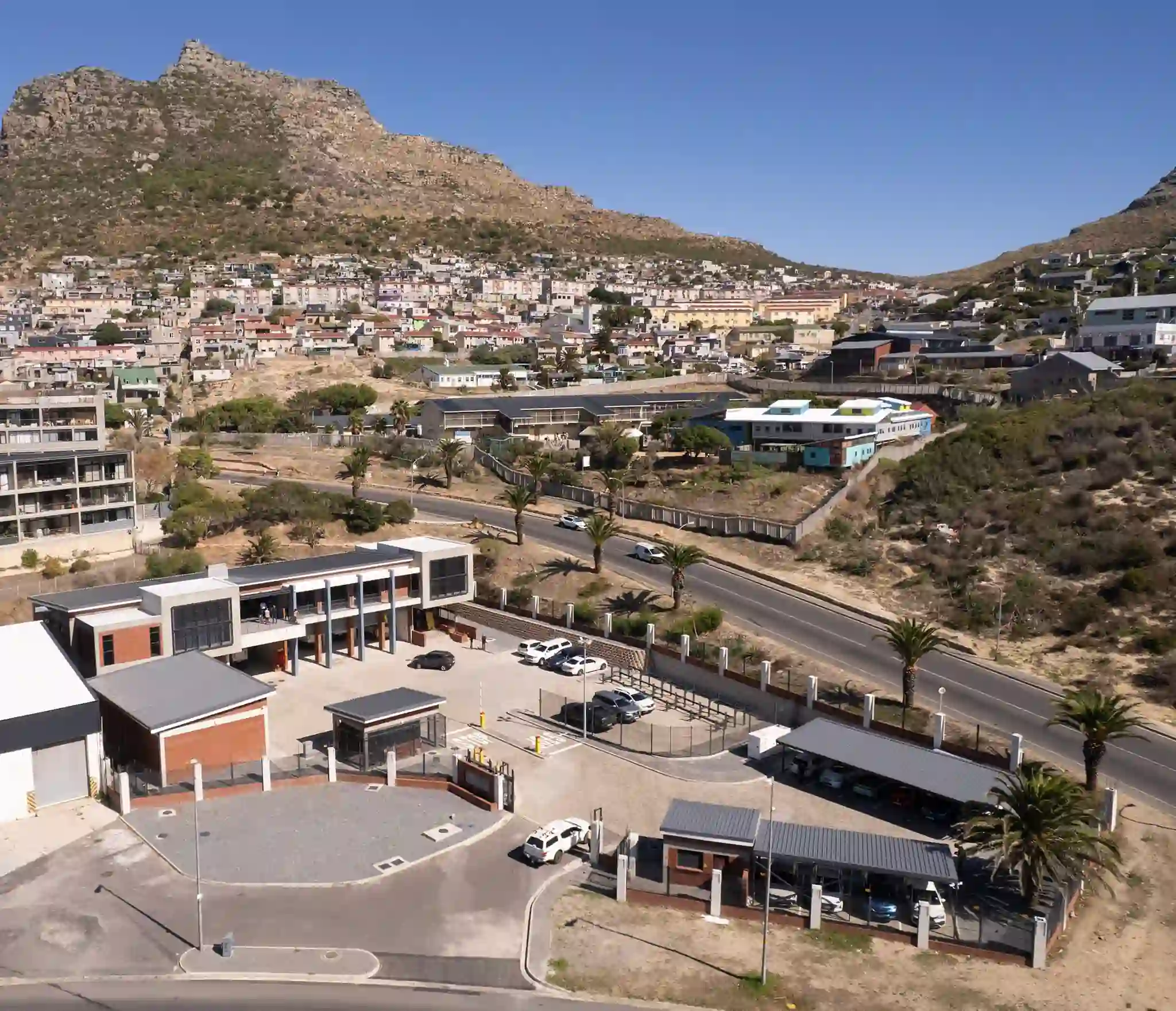 Location of New Electricity Depot opened in Hout Bay, Cape Town
