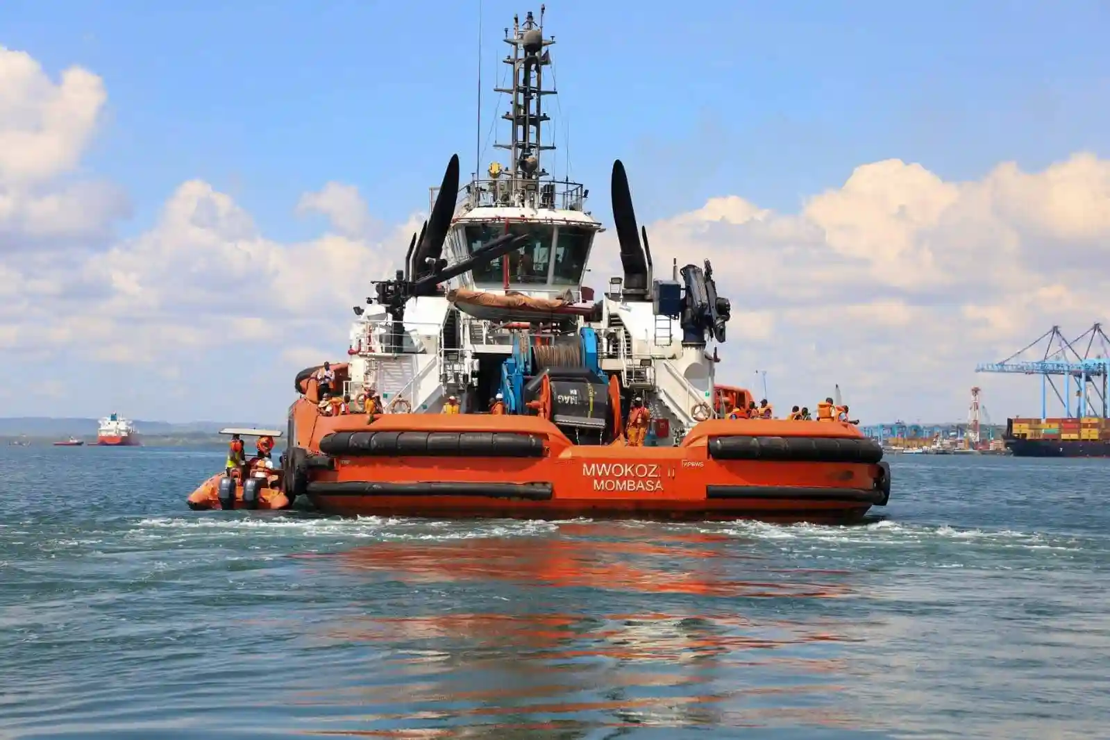 Vessel arrived at Kenya Port