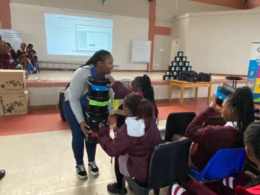 Smart Flo kits distributed to city young girls in Cape Town