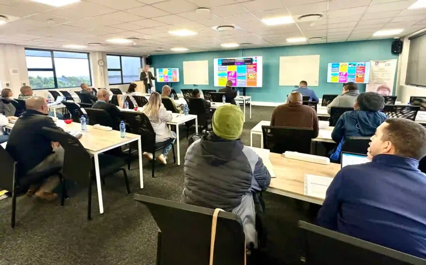 Alderman James Vos at the Workshop in Cape Town