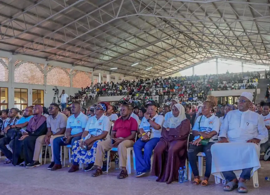 Youth Congress gathered at Changamwe, Kenya