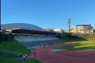 Bellville Veldrome Athletics Track in Cape Town