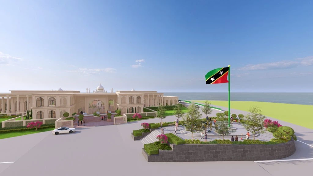 Fort Thomas in Basseterre, St. Kitts and Nevis