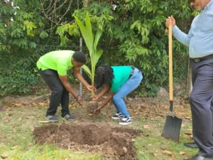 St. Kitts and Nevis youth during LEAF Programme
