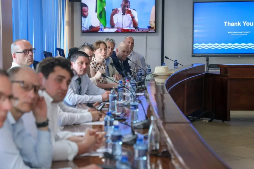 Meeting of delegations hosted by Kenya Ports Authority