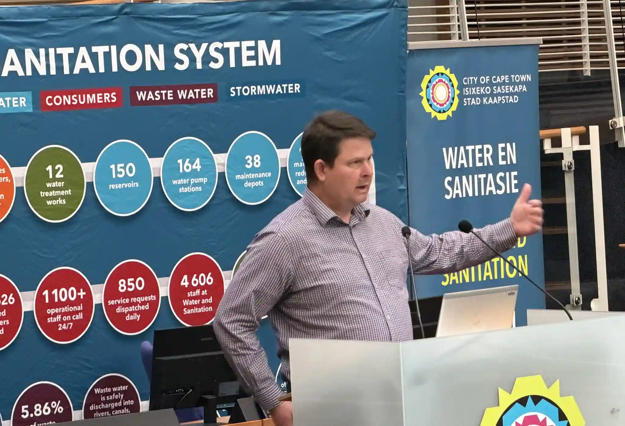 City of Cape Town team during marine outfalls water quality test