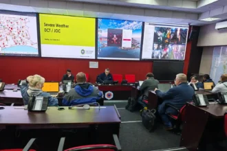City of Cape Town team during Weather High Alert