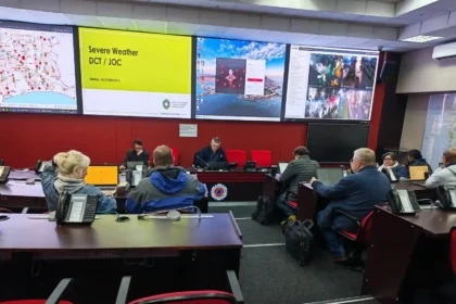 City of Cape Town team during Weather High Alert