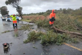 Severe Weatehr Condition in Cape Town , South Africa