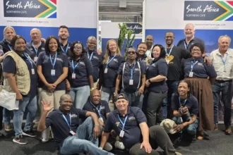 Northern Cape Department Finance, Economic Development and Tourism team at Africa's Travel Indaba 2026