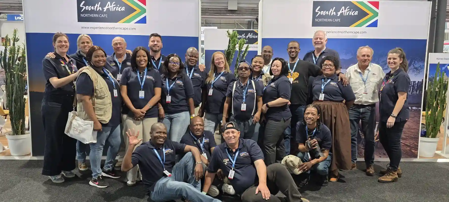 Northern Cape Department Finance, Economic Development and Tourism team at Africa's Travel Indaba 2026