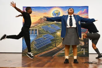 Play performed by City Learners during Cape Town Future Energy Festival workshop