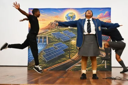 Play performed by City Learners during Cape Town Future Energy Festival workshop
