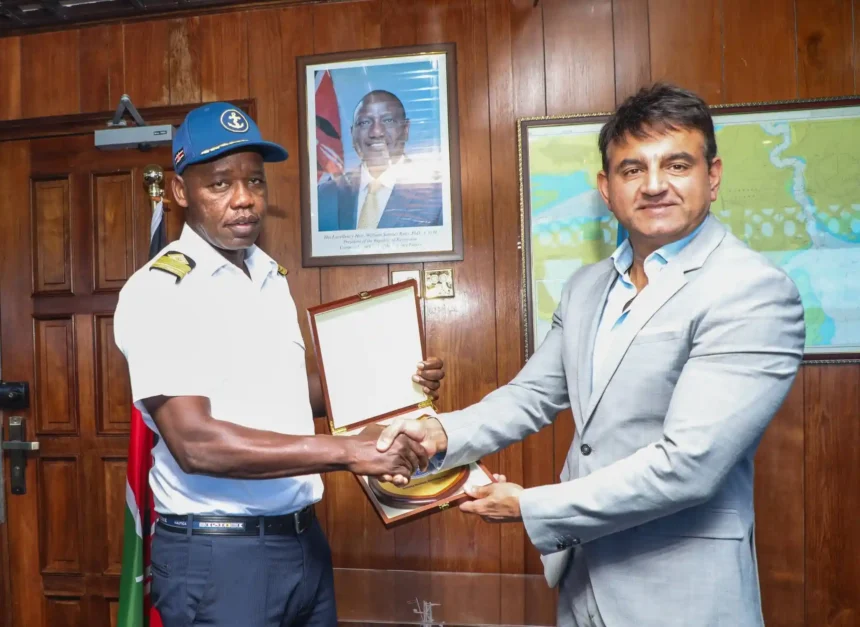 Kenya Ports Authority CEO Holds Talks with Sea Sands Shipping to Boost Maritime Cooperation 