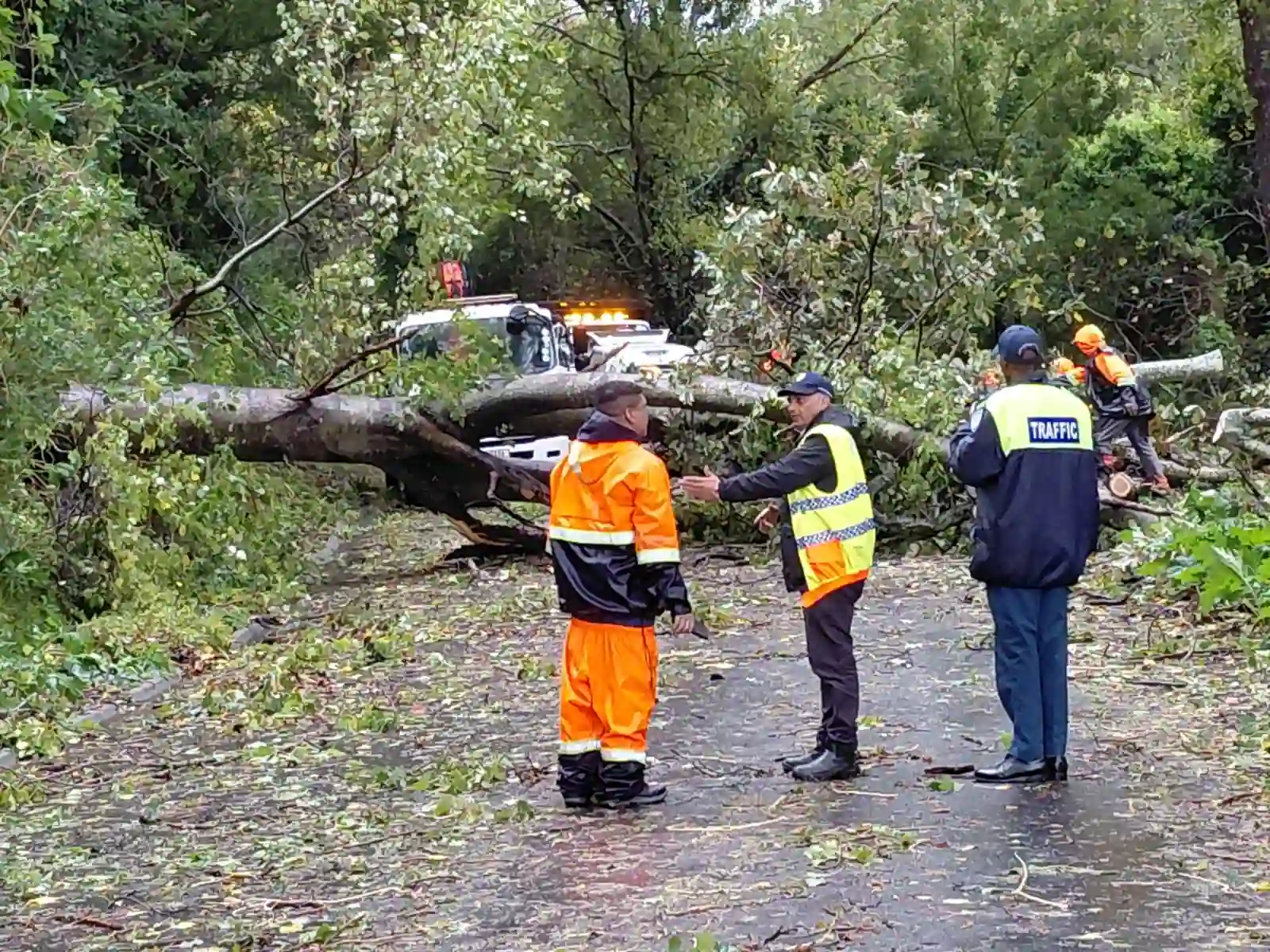 Cape Town services teams on duty