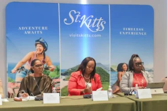 Press Conference held by Tourism Minister Marsha T. Henderson in St. Kitts and Nevis