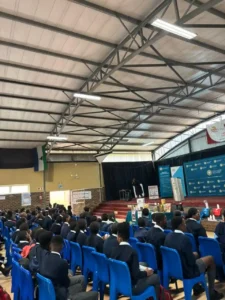 Cape Town learners during tobacco dicouraging session