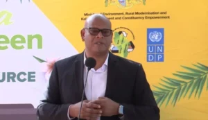 Minister for Environment, Rural Modernisation, Kalinago Upliftment and Constituency Empowerment and Parliamentary Representative for the Salybia Constituency – Cozier Frederick