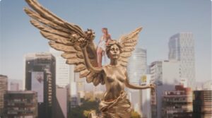 Shakira featured on El Ángel de la Independencia in song 'Dai Dai'