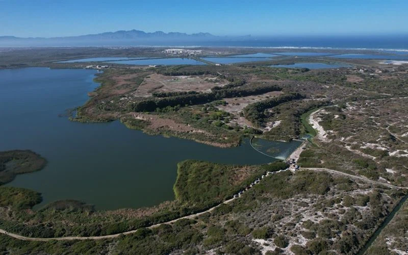 Zeekoevlei located in False Bay Nature Reserve Cape Town