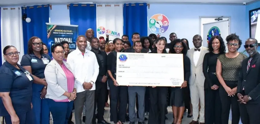 St. Kitts and Nevis while signing the National Digital Health Information System to Modernise Healthcare