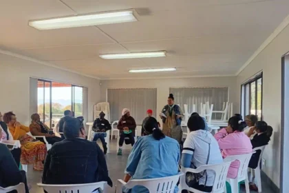 particiapnts at She Paves Her Path programme in Cape Town