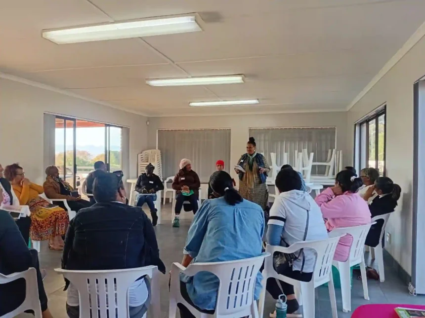 particiapnts at She Paves Her Path programme in Cape Town
