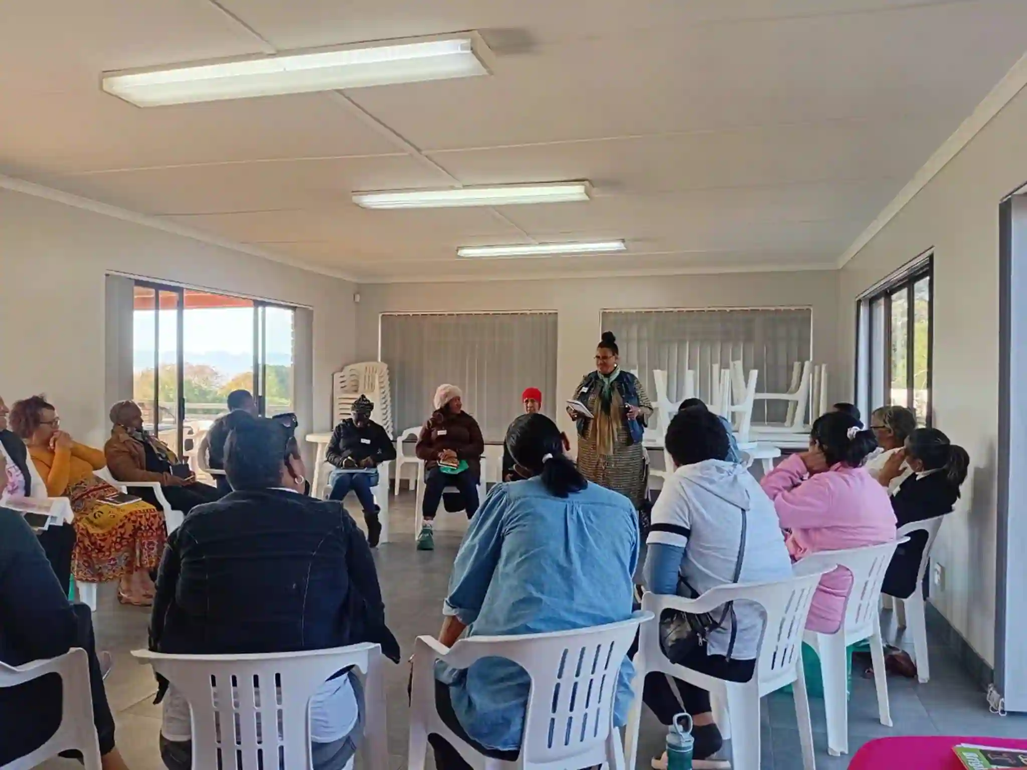 particiapnts at She Paves Her Path programme in Cape Town