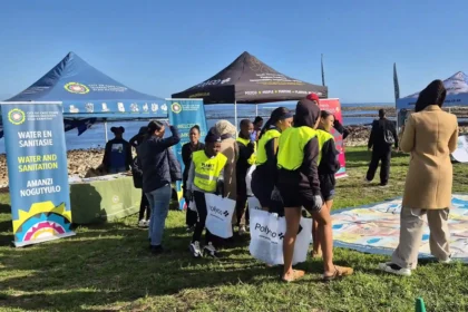 City learners during awareness event in Cape Town