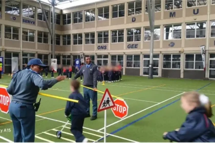 City learners taught about road safety in Cape Town