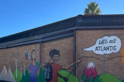 Mural on City Walls under Let's ACT Campaign in Cape Town