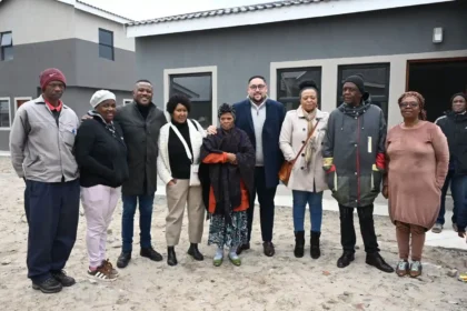 Beneficiaries of Gugulethu Infill Housing Project, Cape Town