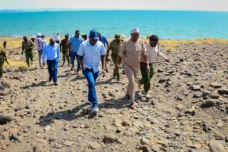KPA with other delegates visited the project site in Kneya