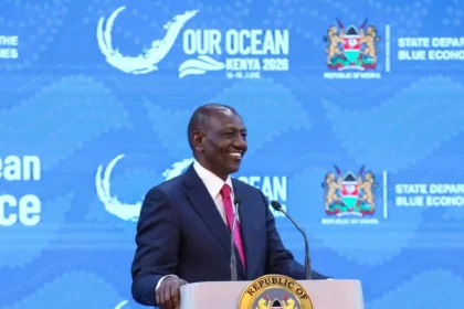 President William Samoei Ruto at 11th Our Ocean Conference in Kenya