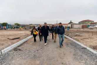 Belhar Housing Infill Project Construction SIte in Cape Town