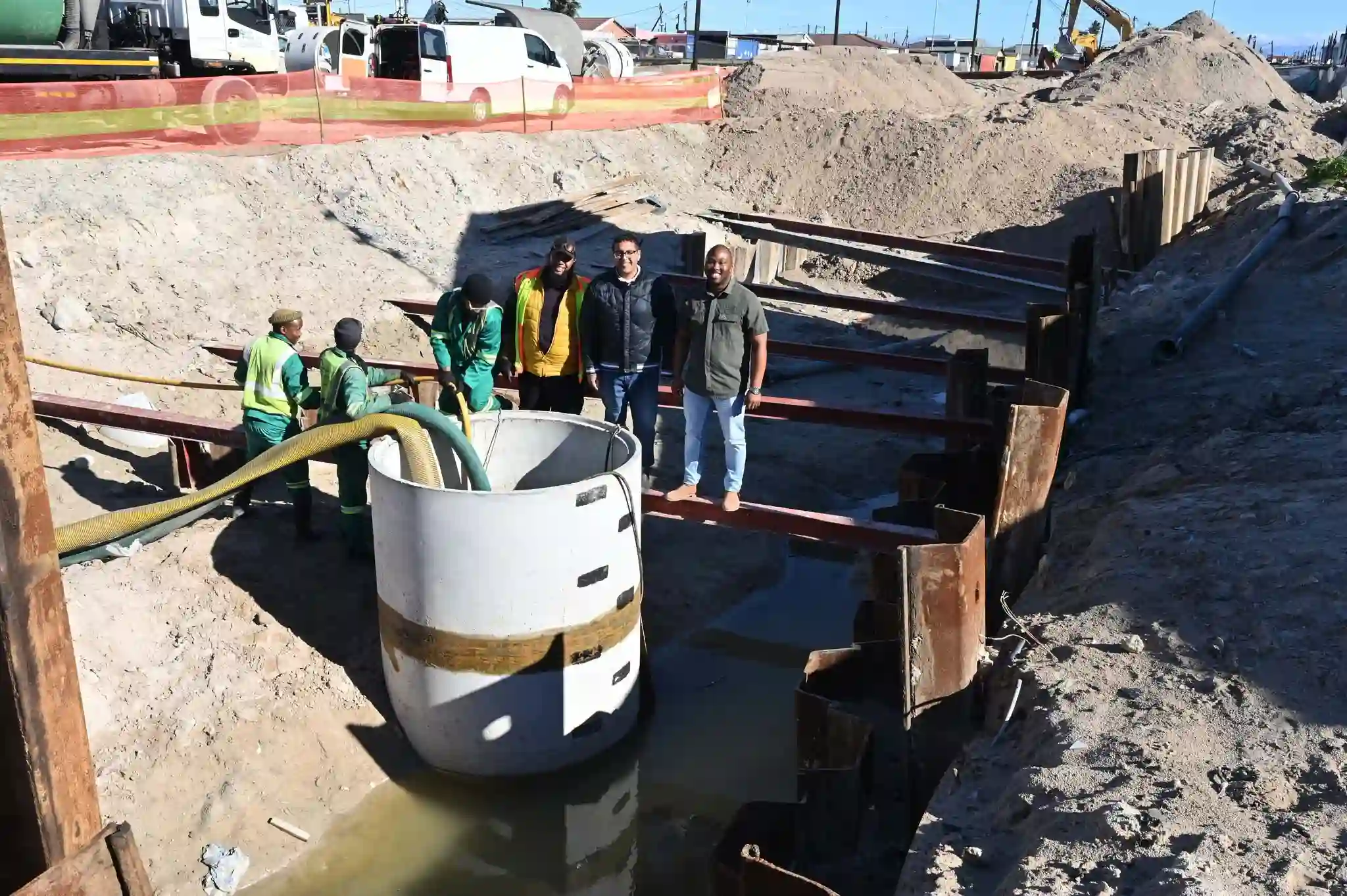 Makhaza Bulk Sewer Repairs in Cape Town
