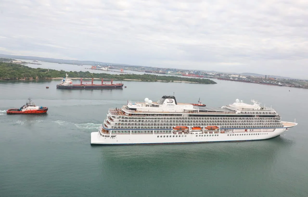 MS Viking Yidun arrived at Port of Mombasa in Kenya