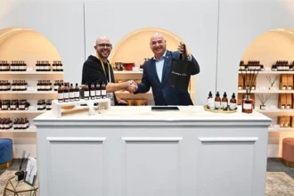 Alderman James Vos at Decorex exhibtion in Cape Town