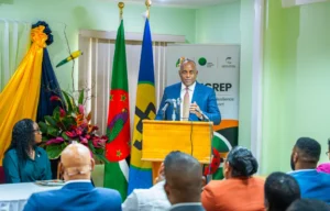 Prime Minister Dr. Roosevelt Skerrit on launch of DOMCREP