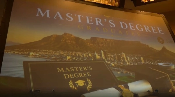 degree graduates ceremony in cape town