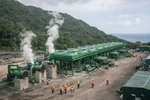Dominica Geothermal Power Plant