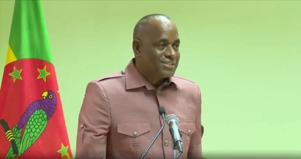 PM Roosevelt Skerrit during latest press conference held in Dominica