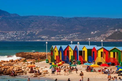 Cape Town Muizenberg Beachfront Iconic Beach Huts
