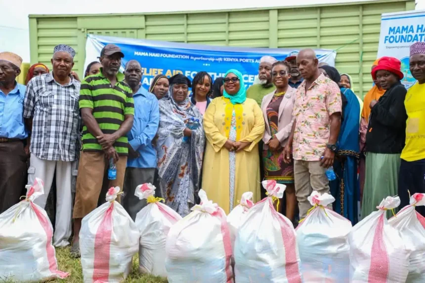 Relief Aid delivered by Kenya Ports Authority to Mombasa County