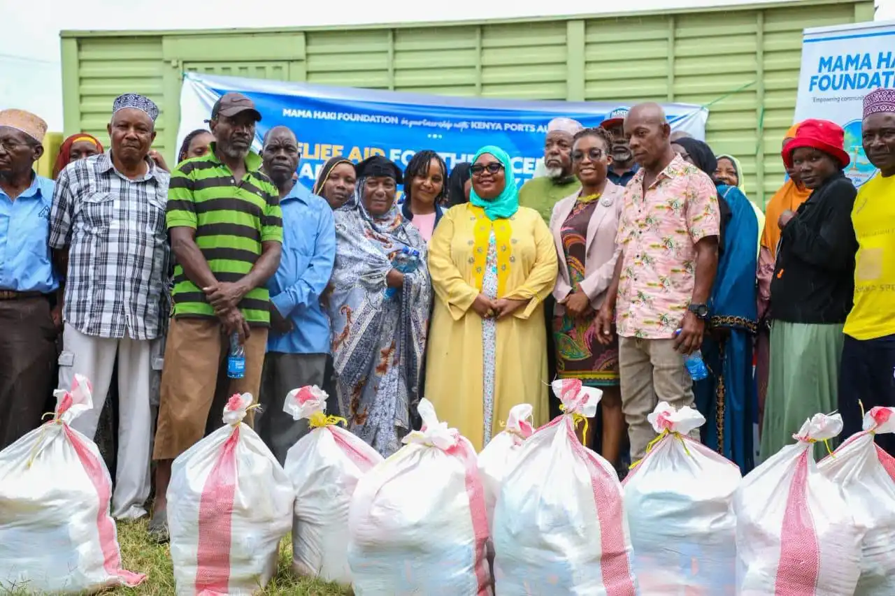Relief Aid delivered by Kenya Ports Authority to Mombasa County