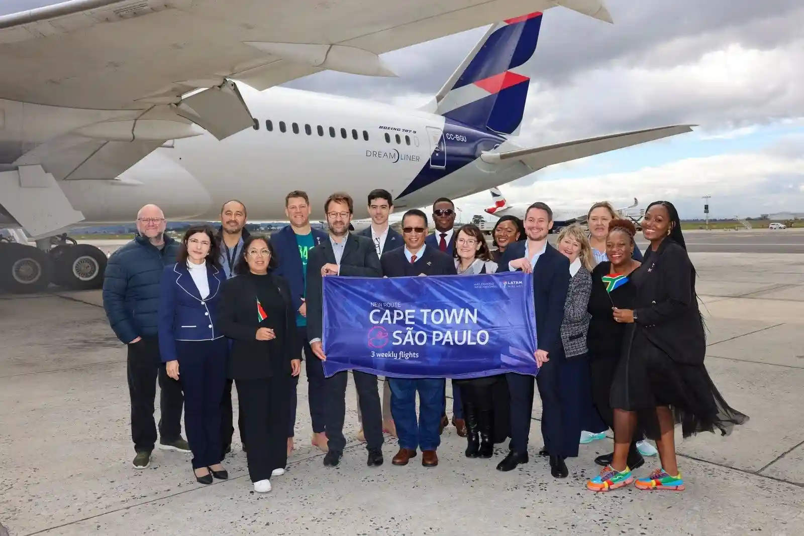 LATAM launches direct flight from Cape Town to São Paulo
