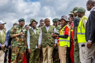 KPA team during launch of Kaptagat Integrated Conservation Programme