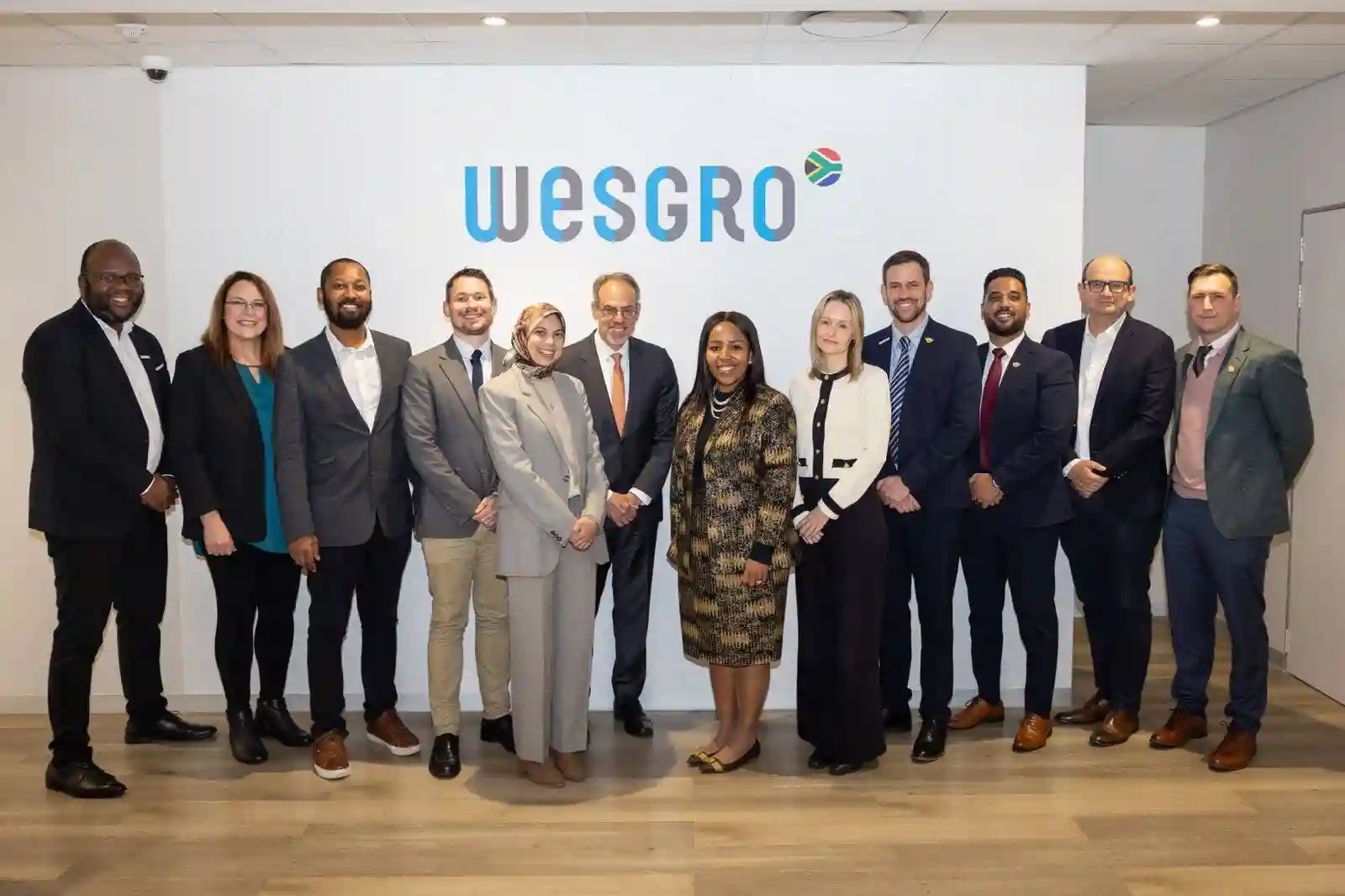Wesgro team during Amazon investment meeting in South Africa